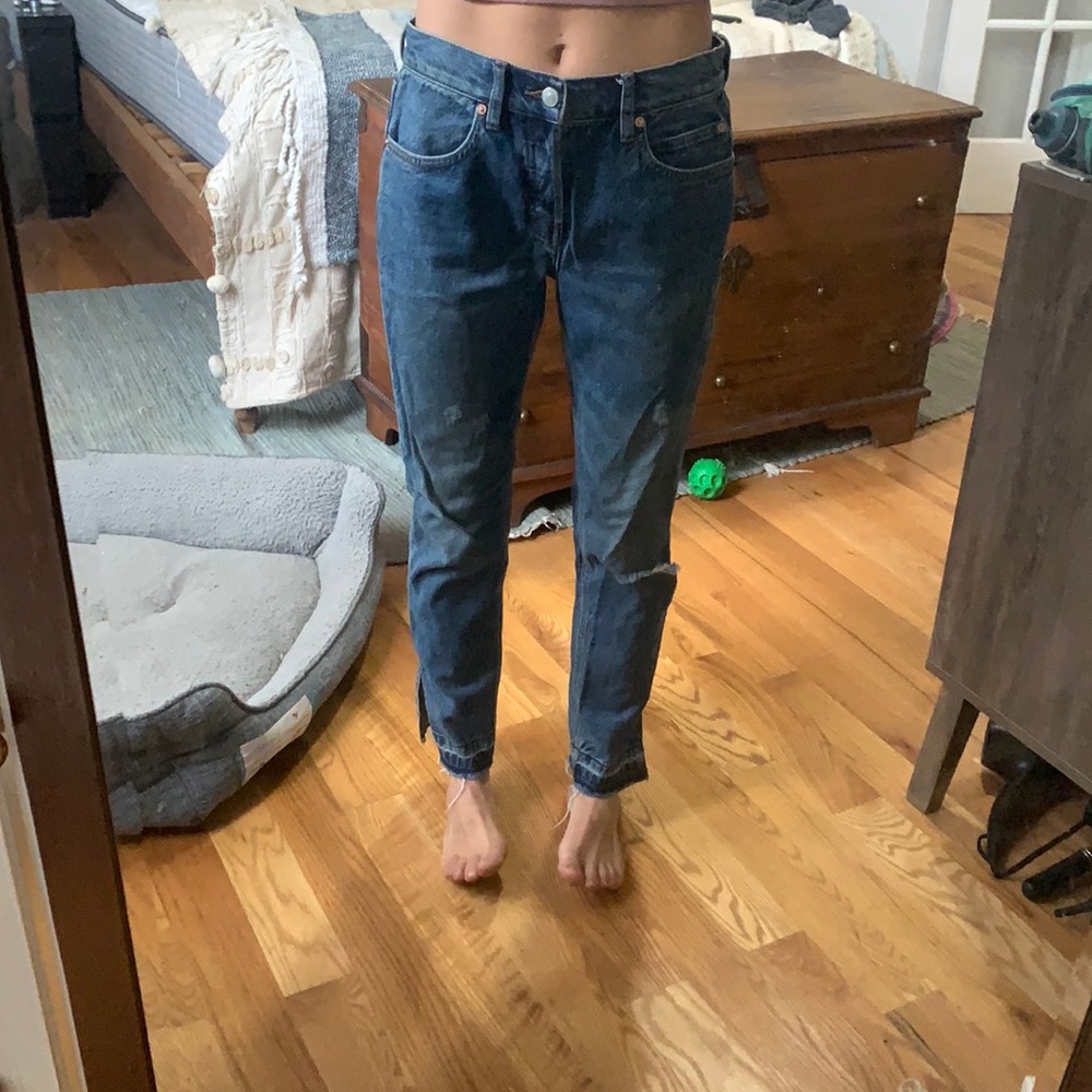 Free people mom jeans